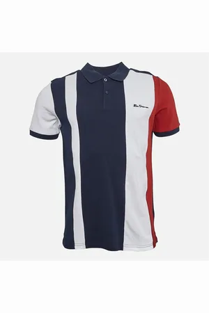 Ben Sherman Heren Block Stripe Polo