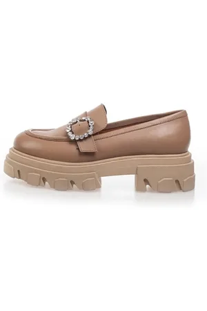 Copenhagen Shoes Dames Soul Loafers 805 Lichtbruin