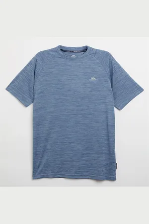Trespass T-shirt Heren Leecana Tech Denim Melange