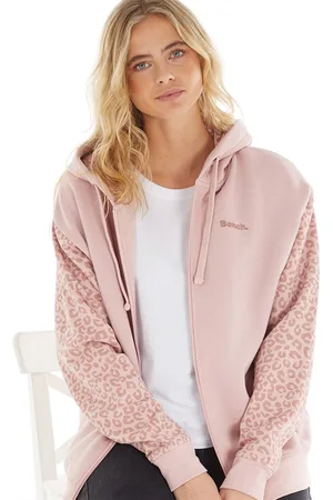 Bench Hoodie met rits Dames lichtstof