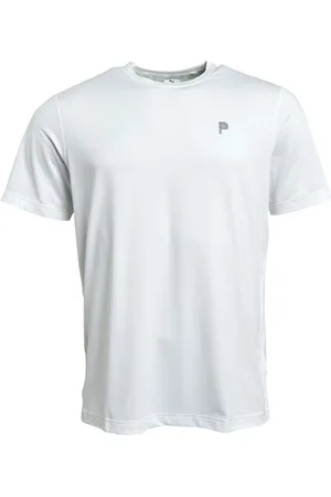 PUMA Golf T-shirt Heren X Palm Tree Crew Bright White