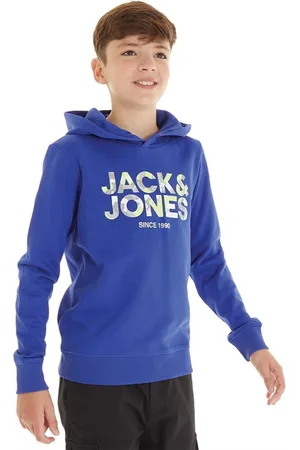 JACK & JONES JACK & JONES Jongens James Hoodie Blauw