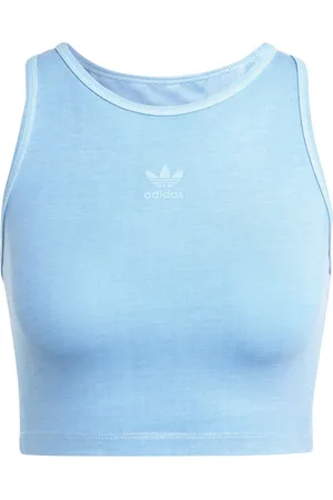 adidas Dames Essentials+ Gesneden Tanktop Semi Burst Mel