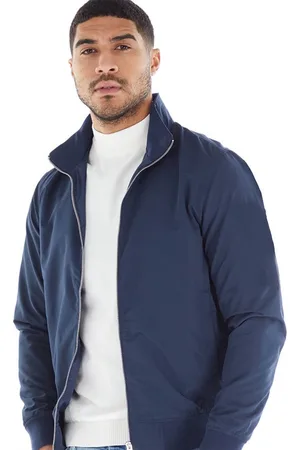 JACK & JONES JACK & JONES Heren Mash Harrington Jas Navy Blazer