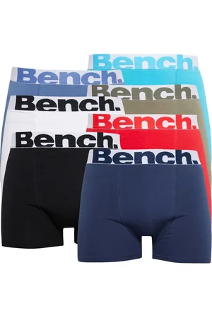 Bench Heren Malko Seven Pack Boxers Schwarz/Helltürkis/Marineblau/Rot/wit /Hellkhaki/Blau