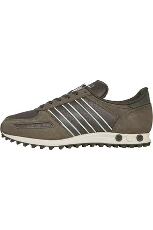 adidas Heren LA Trainer Sneakers Shadow Olive/Shadow Olive/Off White