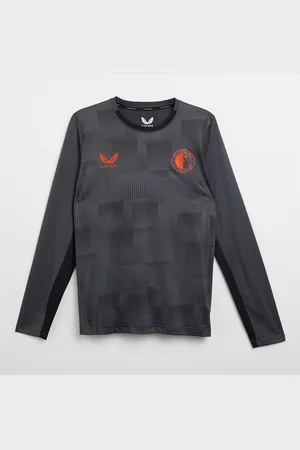 CASTORE Dames FR Feyenoord Trainingsjas Lange Mouw Ebony/Caviar