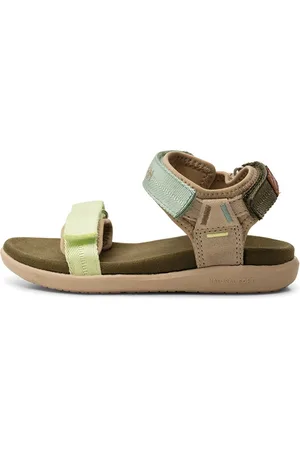 Woden Kindersandalen Cirkeline 852 Koffie Crème