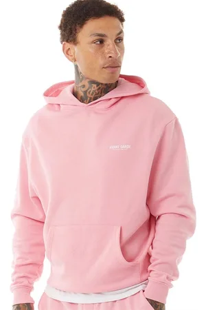 Avant Garde Hoodie Heren Creatives licht oversized Bubblegum