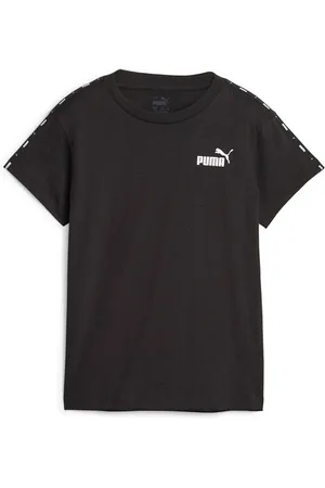 PUMA T-shirt met tape Junior Meisjes Essentials