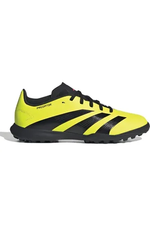 adidas Voetbalschoenen Junior Predator 24 League TF Astro Team Zonnegeel 2/Kernzwart/Zonneschijnrood