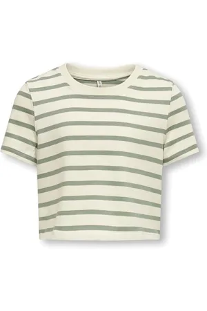 ONLY Meisjes Nieuw Soph T-Shirt Berken/Hek Groen