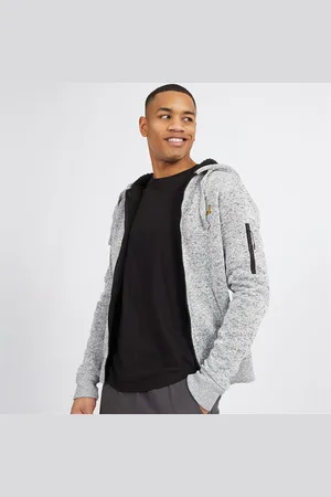 Brave Soul Heren Rackham Rits Hoodie