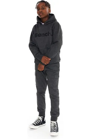 Bench Jongens Fargo Fleece Cargo Trainingspak Antraciet