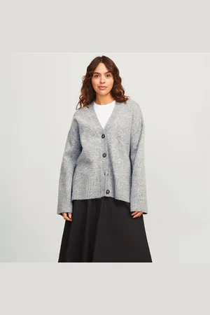 JJXX Dames Iris Cardigan Grijze Melange