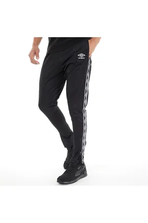Umbro Heren Actieve Stijl Getapete Tricot Broek /Wit