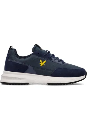 Lyle & Scott Heren Alford Sneakers Donkerblauw