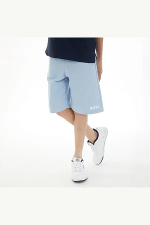 HUGO BOSS Jongens Zweet Shorts Lichtblauw