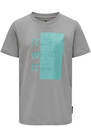 ONLY Jongens Silas T-shirt December Sky