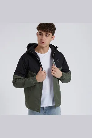 Bench Heren Benja Jas Zwart/Khaki