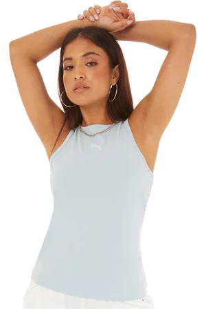 PUMA Dames Kat Tanktop Turquoise SU