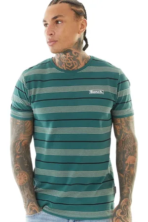 Bench Heren Milos T-shirts Groen