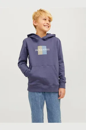 JACK & JONES JACK & JONES Jongens Frederiksberg Hoodie Nachtschaduw