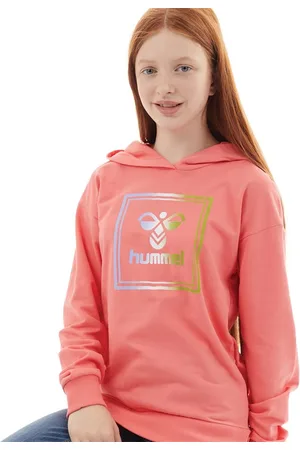 Hummel Hoodie Meisjes Hmlleiden Zoet Koraal