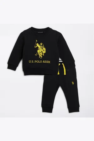 U.S. Polo Assn. Baby Jongens Arch Crew en Joggers Trainingspak