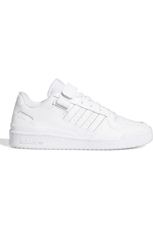 adidas Heren Forum Lage Sneakers Cloud /Cloud /Cloud