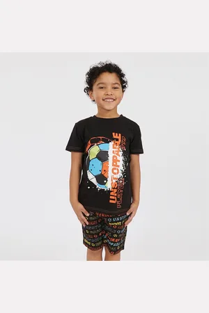 Threadboys Pyjamaset Jongens Champ shorts en T-shirt