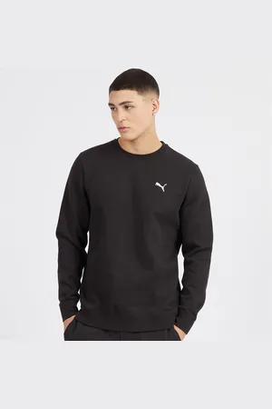 PUMA Sweatshirt Heren Essentials Klein Logo Crew