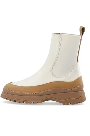 Läst Dames Dawson Enkellaarzen Off White