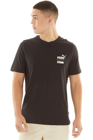 PUMA T-shirt met grafische camo Heren