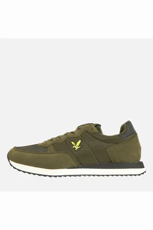 Lyle & Scott Heren Dyce Sneakers Olijf