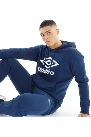 Umbro Hoodie Heren Core Navy/Wit