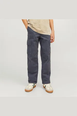 JACK & JONES JACK & JONES Jongens Kane Harlow Cargo Broek India Ink