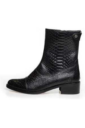Copenhagen Shoes Zwarte laarzen Dames 001