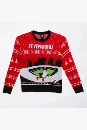 CASTORE Junior Feyenoord Kersttrui Vlam Scharlakenrood