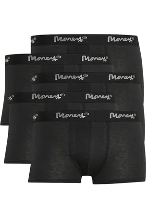 Money Jongens Zilveren Geld Sig Vijf Pack Trunks