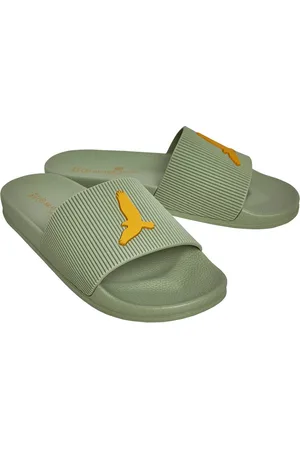 Brave Soul Heren Falcon Slippers Salie /Goud
