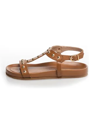 Copenhagen Shoes Sandalen Dames 023 Tabak