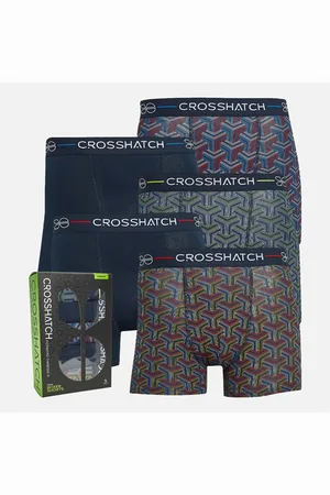 Crosshatch Herenshorts Cubero Vijf-pack Assorti