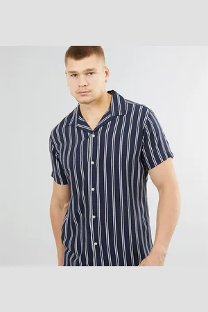 Produkt Heren Luke Resort Korte Mouw Shirt Sky Captain