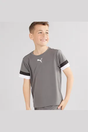 PUMA Jongens TeamRISE Training Jersey Smoked Pearl / Black / White