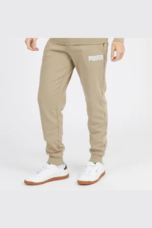 PUMA Joggingbroek Heren met tekstlogo Eikenboom