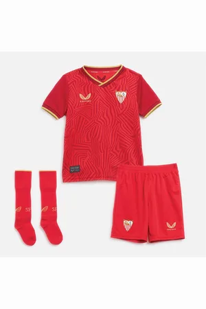 CASTORE Baby Kinderen SFC Sevilla 23/24 Uit Tenue True Red/Chili Red
