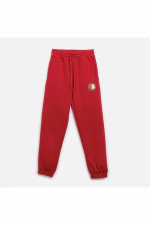 CASTORE Heren FR Feyenoord Eigentijdse Joggingbroek Helderrood