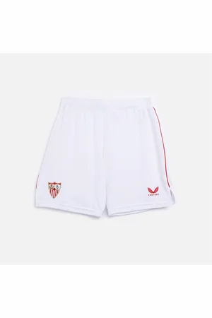 CASTORE Heren SFC Sevilla FC 23 / 24 Voetbal Basis Thuis Short Brilliant White