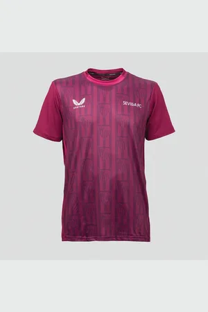 CASTORE Heren SFC Sevilla FC Spelers Training Jersey Magenta / Festival Fuschia